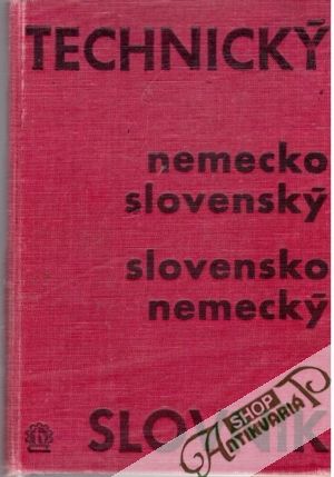Obal knihy Nemecko - slovenský a slovensko - nemecký technický slovník