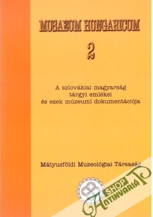 Obal knihy Musaeum hungaricum 2