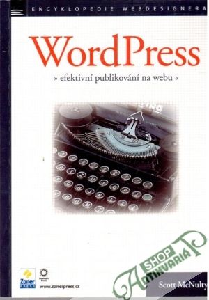 Obal knihy WordPress - efektivní publikování na webu