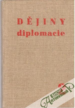 Obal knihy Dějiny diplomacie 2.