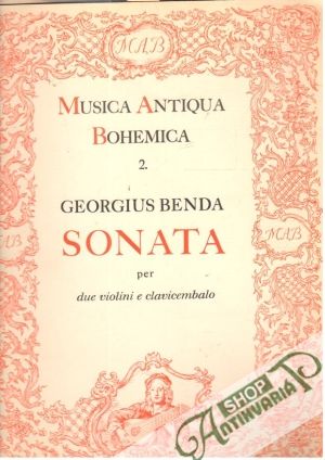 Obal knihy Georgius Benda - Sonata
