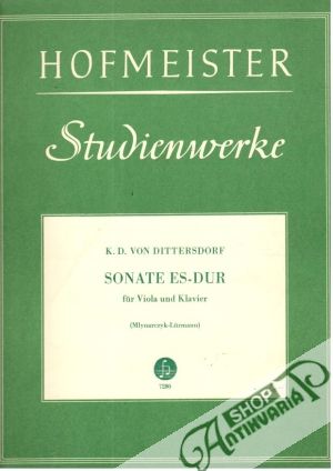 Obal knihy K. D. von Dittersdorf - Sonate es-dur