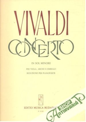 Obal knihy Vivaldi - Concerto in SOl Minore