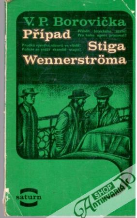 Obal knihy Případ Stiga Wennerströna