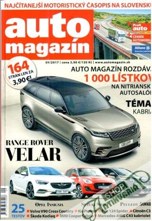 Obal knihy Auto magazín 09/2017