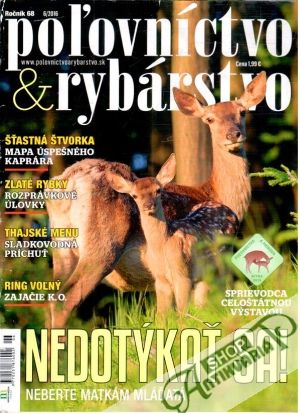 Obal knihy Poľovníctvo & rybárstvo 6/2016