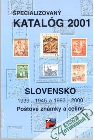 Obal knihy Špecializovaný katalóg 2001 Slovensko