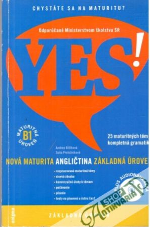 Obal knihy Yes! Angličtina - nová maturita - základná úroveň B1