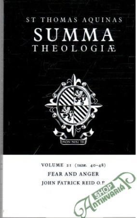 Obal knihy Summa theologiae vol. 21
