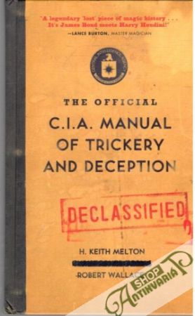 Obal knihy The official C.I.A. manual of trickery and deception