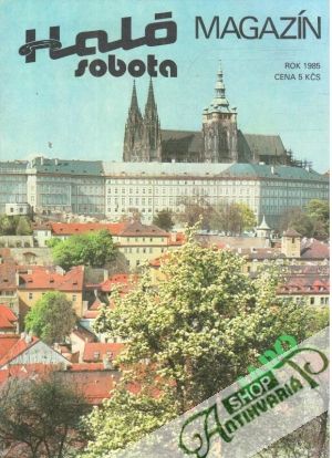 Obal knihy Haló sobota jaro / 1985