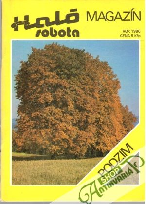 Obal knihy Haló sobota podzim / 1986