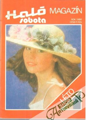 Obal knihy Haló sobota léto / 1986