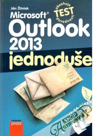 Obal knihy Outlook 2013 jednoduše