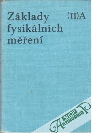 Obal knihy Základy fysikálních měření (II)A