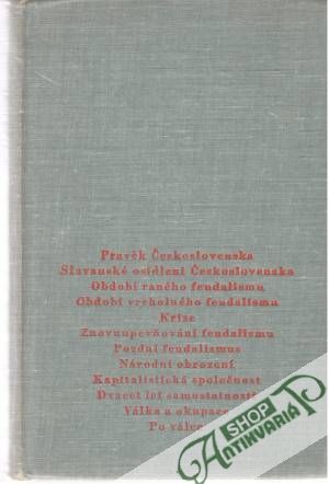 Obal knihy Dějiny Československa v datech
