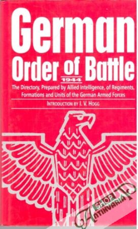 Obal knihy German order of battle 1944