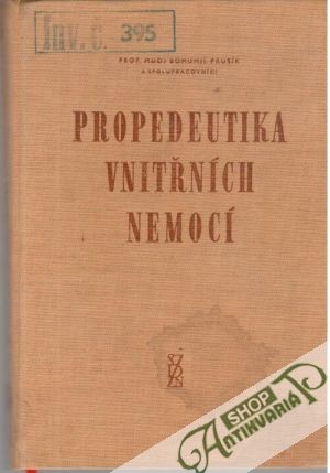 Obal knihy Propedeutika vnitřních nemocí