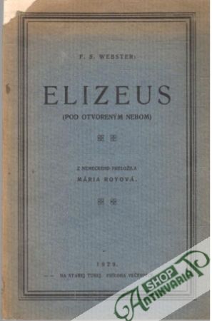 Obal knihy Elizeus