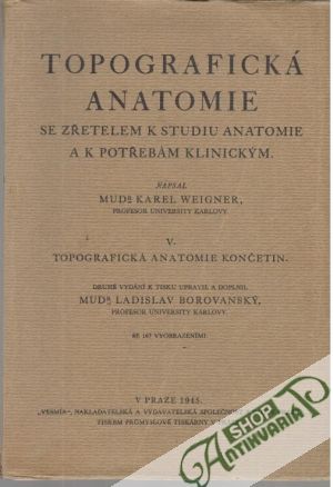 Obal knihy Topografická anatomie