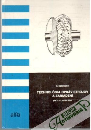 Obal knihy Technológia opráv strojov a zariadení
