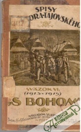 Obal knihy Spisy Gregora Tajovského sväzok VI. - S Bohom