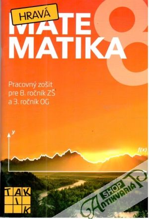 Obal knihy Hravá matematika - pracovný zošit pre 8. ročník ZŠ