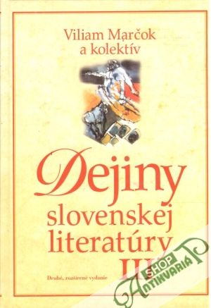 Obal knihy Dejiny slovenskej literatúry III.