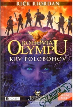 Obal knihy Bohovia Olympu - Krv polobohov