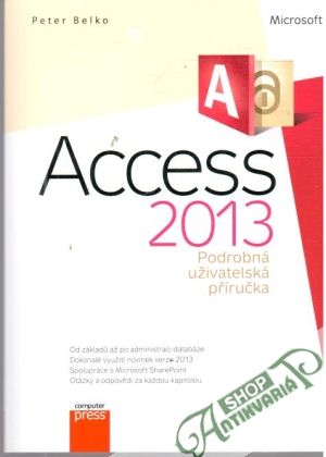 Obal knihy Access 2013
