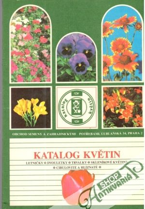 Obal knihy Katalog květin