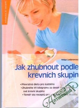 Obal knihy Jak zhubnout podle krevních skupin