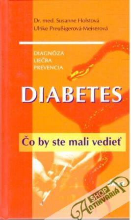Obal knihy Diabetes - čo by ste mali vedieť