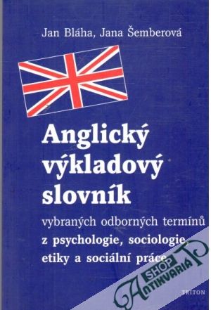 Obal knihy Anglický výkladový slovník