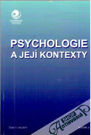 Obal knihy Psychologie a její kontexty 1/2011