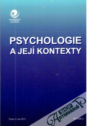 Obal knihy Psychologie a její kontexty 2/2011