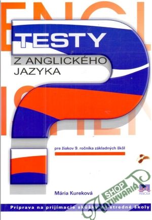 Obal knihy Testy z anglického jazyka