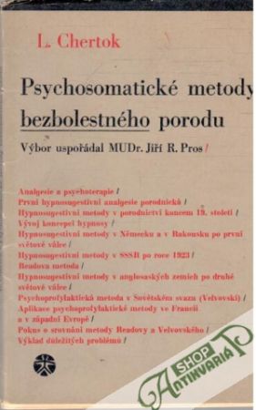 Obal knihy Psychosomatické metody bezbolestného porodu