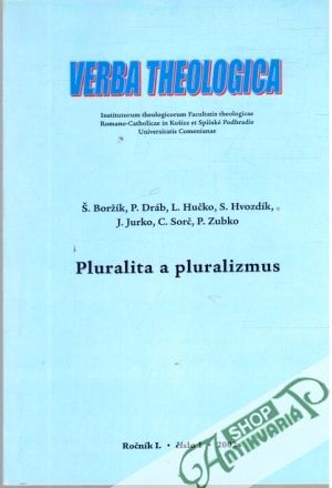 Obal knihy Pluralita a pluralizmus