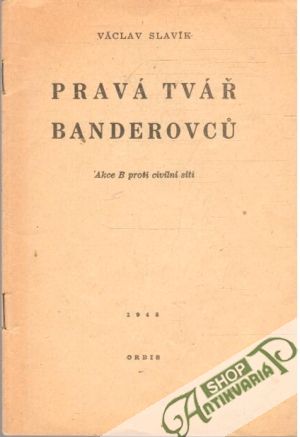 Obal knihy Pravá tvář Banderovcu