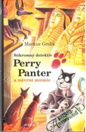Obal knihy Perry Panter a návrat múmie