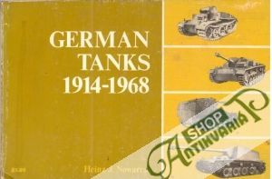 Obal knihy German tanks 1914-1968