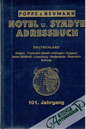 Obal knihy Hotel und Städte adressbuch
