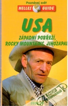 Obal knihy USA - Západní pobřeží, Rocky Mountains, Jihozápad