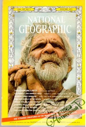 Obal knihy National geographic 1-12/1973
