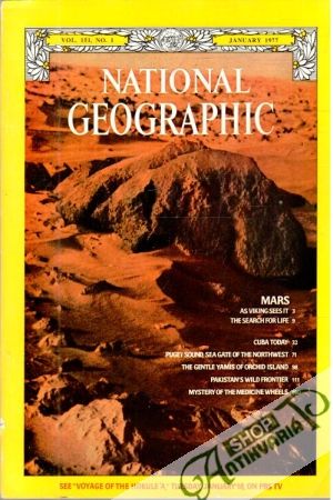 Obal knihy National geographic 1-12/1977