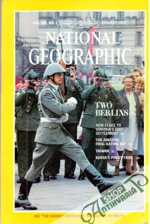 Obal knihy National geographic 1-12/1982