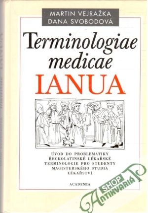 Obal knihy Terminologiae medicae Ianua