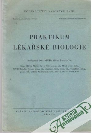 Obal knihy Praktikum lékařské biologie