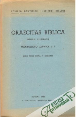 Obal knihy Graecitas biblica